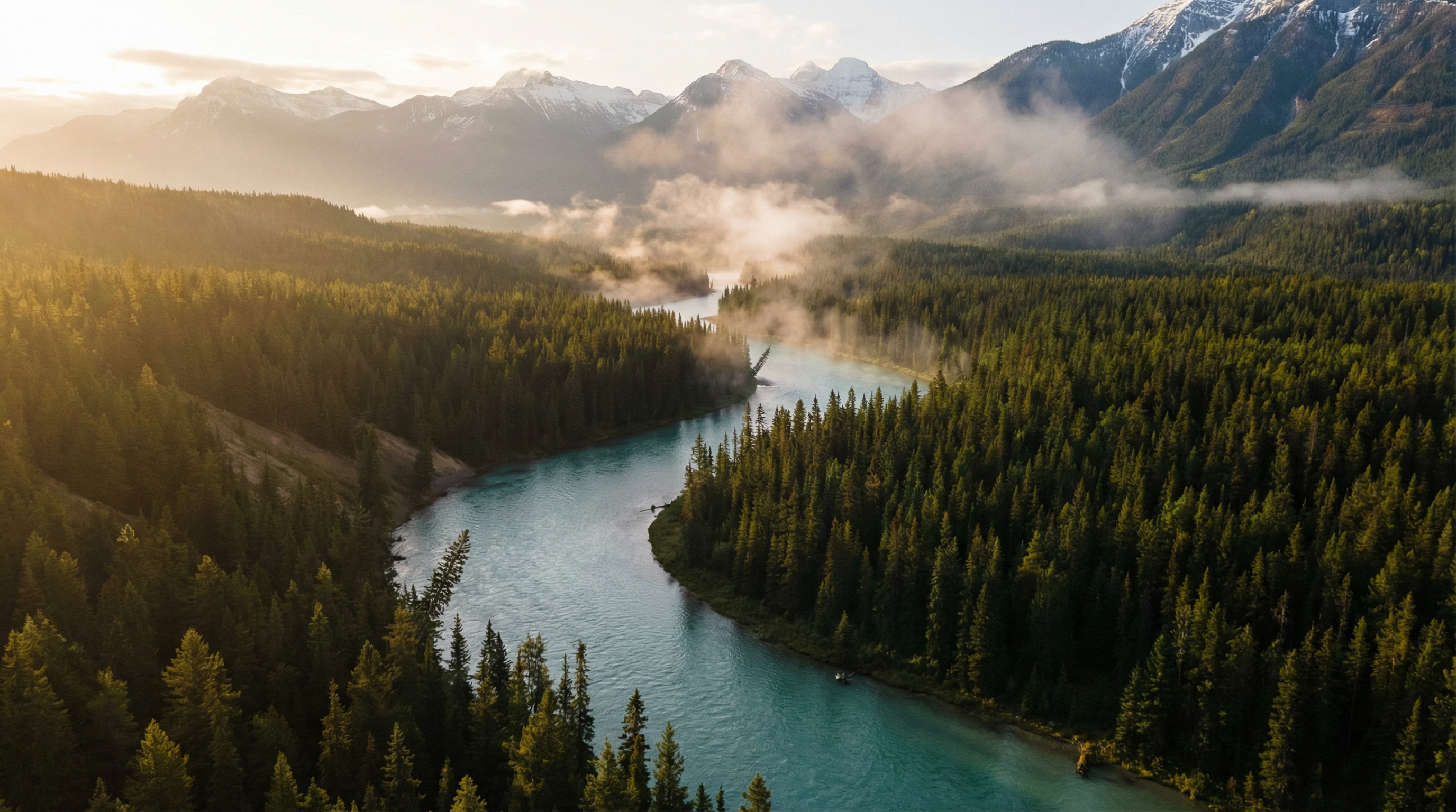 加拿大预测 - 加拿大幸运河壮丽风光